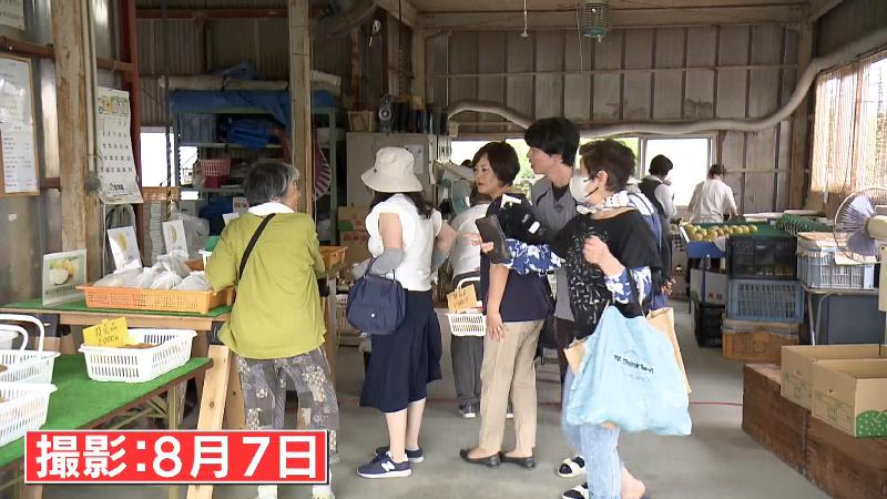 浅田農園の直売所
