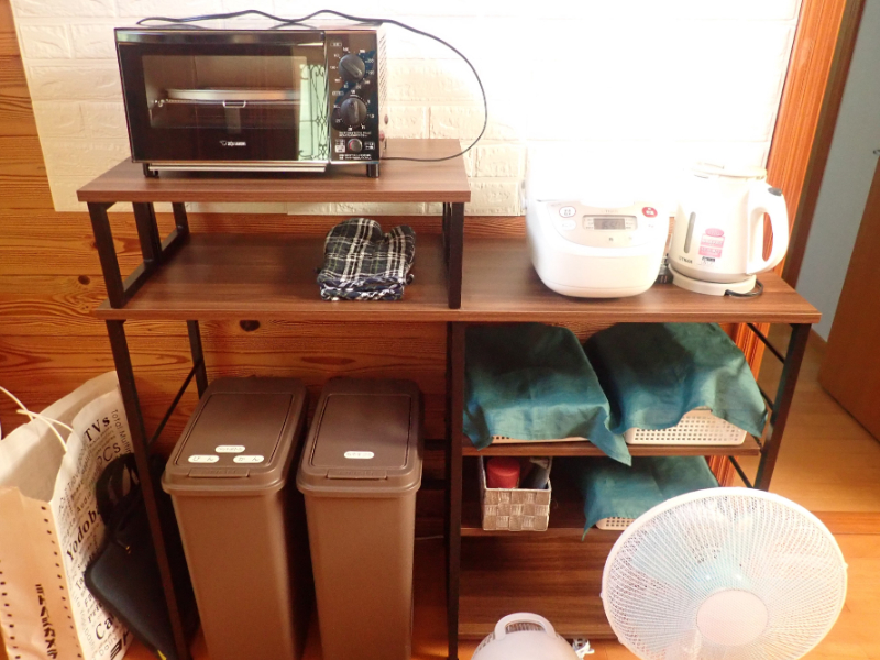 キッチンの備品
