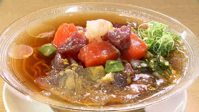 冷やし醤油ラーメン(1400円)