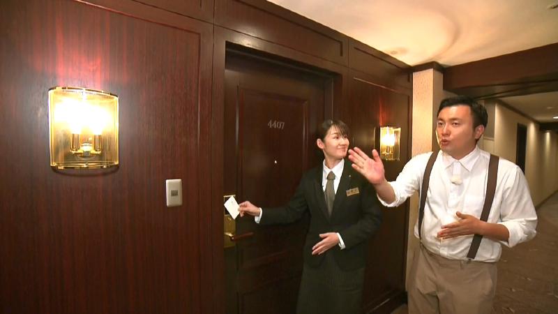 シンフォニースイートの重厚感のある扉