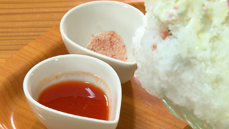 マキノハニーのシロップとヒマラヤ岩塩