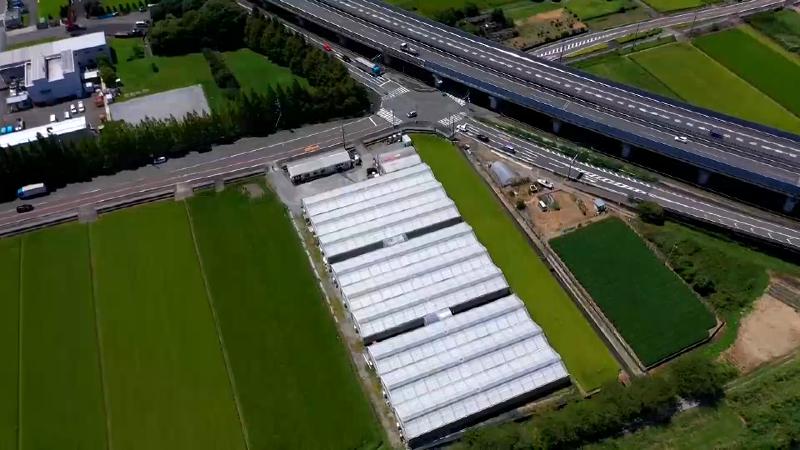 トマトップの空撮