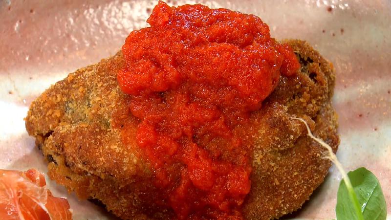 極みすてーきなす アジのパン粉焼き