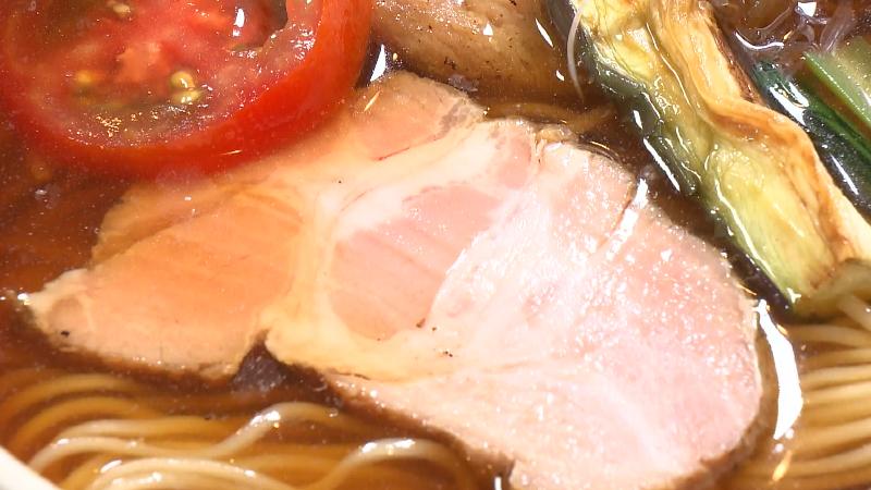 冷やしらぁめんのチャーシュー