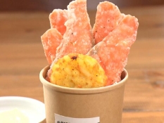 虹鱒のからあげ(1000円)