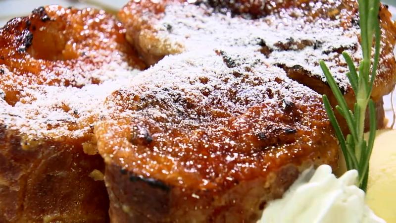 リュレ仕立てのフレンチトースト・プレーン(1100円)