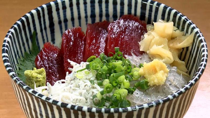 わがまま丼・赤身 生シラス 釜揚げシラス(2500円)