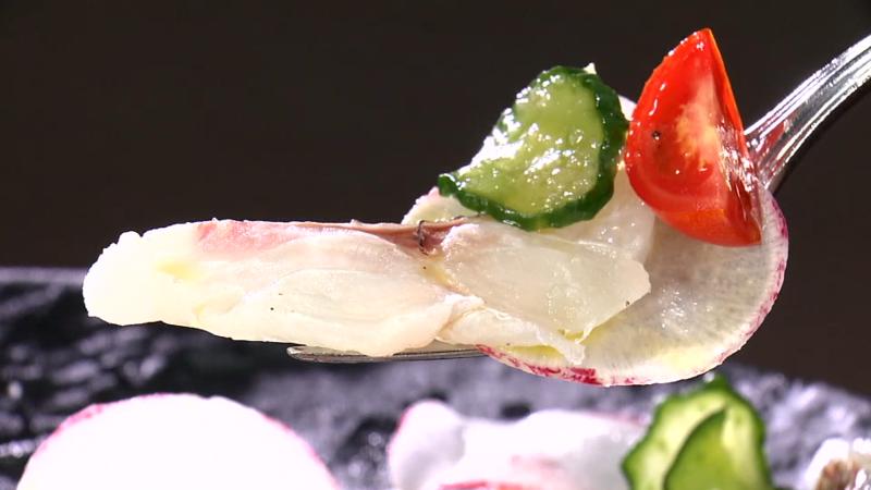 駿河湾鮮魚のカルパッチョ