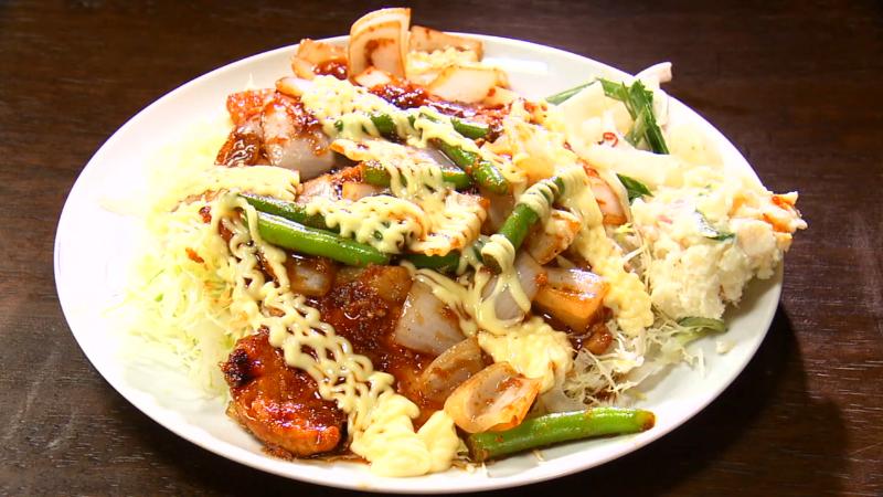 生姜焼き定食(2000円)