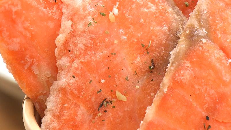 虹鱒のからあげ