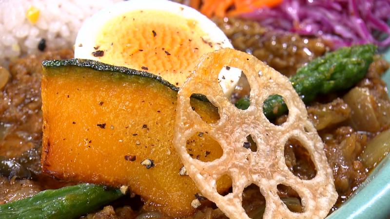 カボチャ・アスパラガス・レンコンの素揚げ