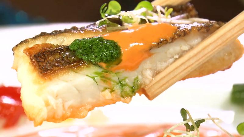 本日の魚料理・イサキのポワレ