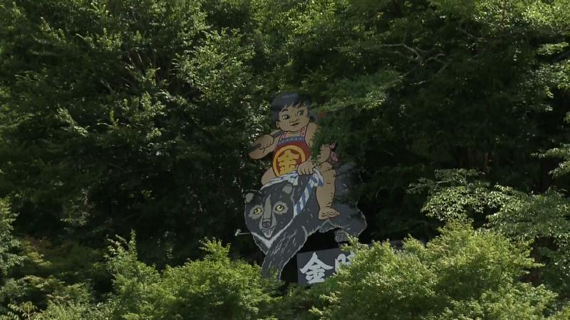 金時公園の看板