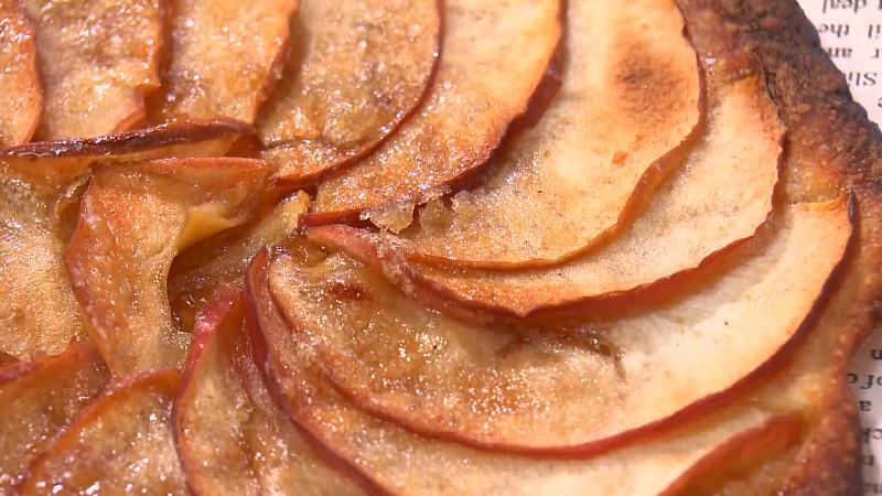 リンゴのガレット(500円)