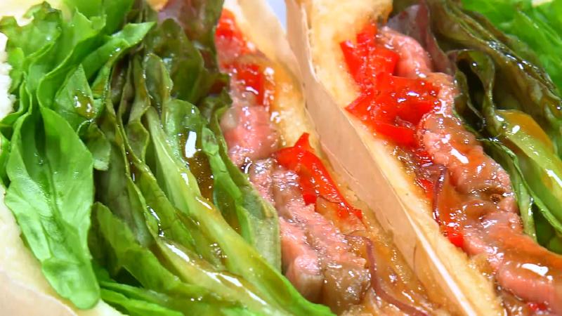 ローストビーフサンド(1800円)