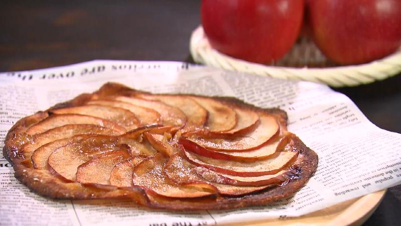 リンゴのガレット(500円)