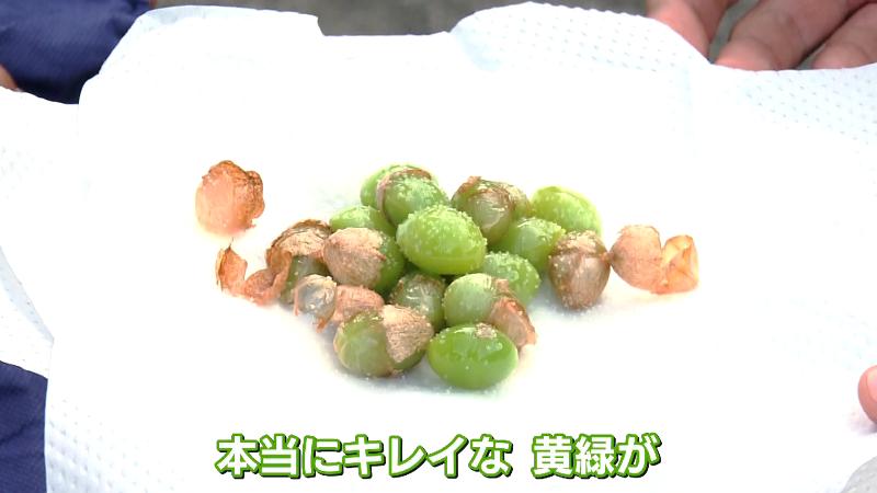 素揚げしたぎんなん