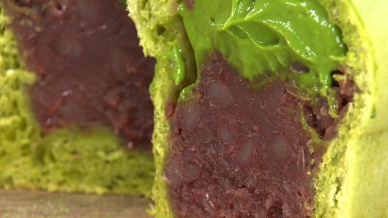 お濃茶クリームあんぱん(400円)