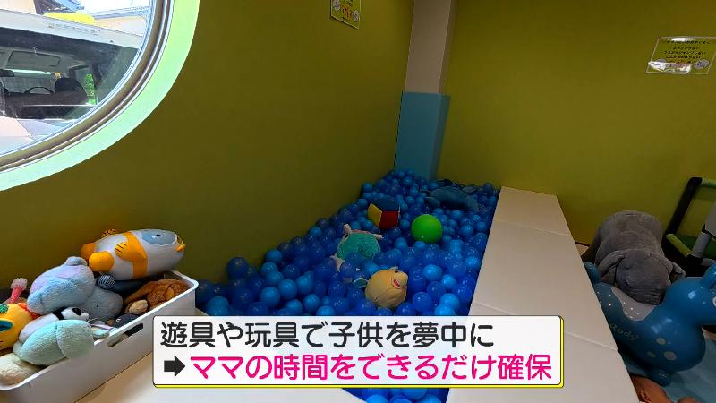 ボーネルンドのさまざまな遊具やおもちゃがそろっている