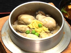 かき釜飯定食(2200円)