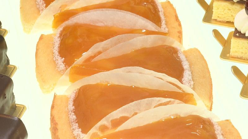 ショーケースのケーキ