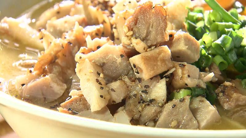 トッピングされたチャーシュー