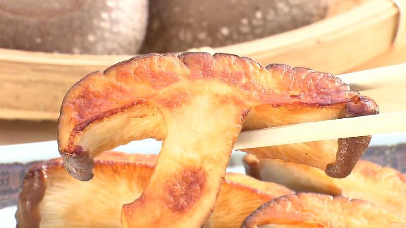 シイタケのバターしょうゆ炒め