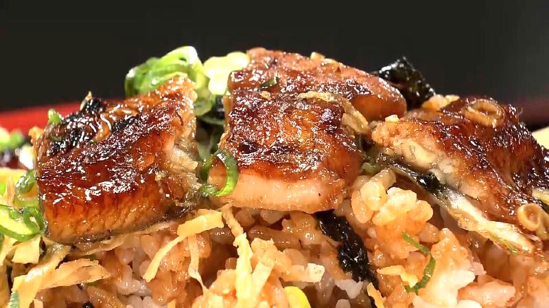 うなぎちらし定食(2750円)