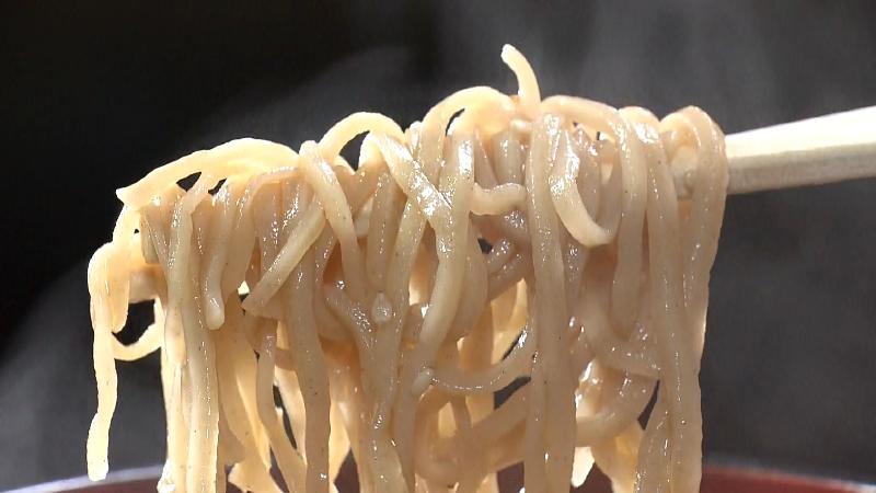 手打ちそばの麺