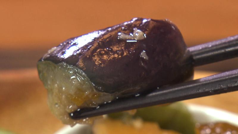 根菜の揚げだし(ナス)