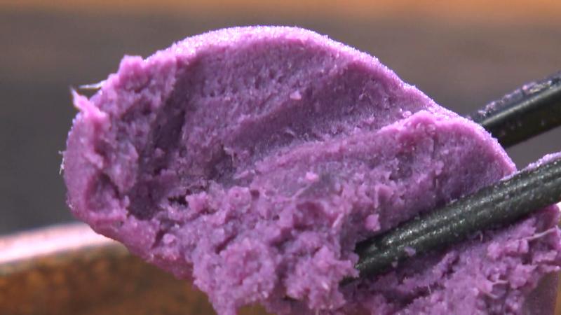 ココナッツ風味の紫芋