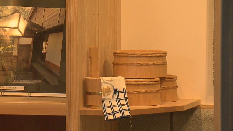 大正時代のお風呂を再現