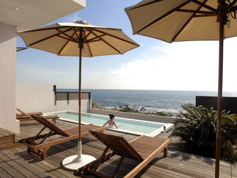 島の湯の外風呂