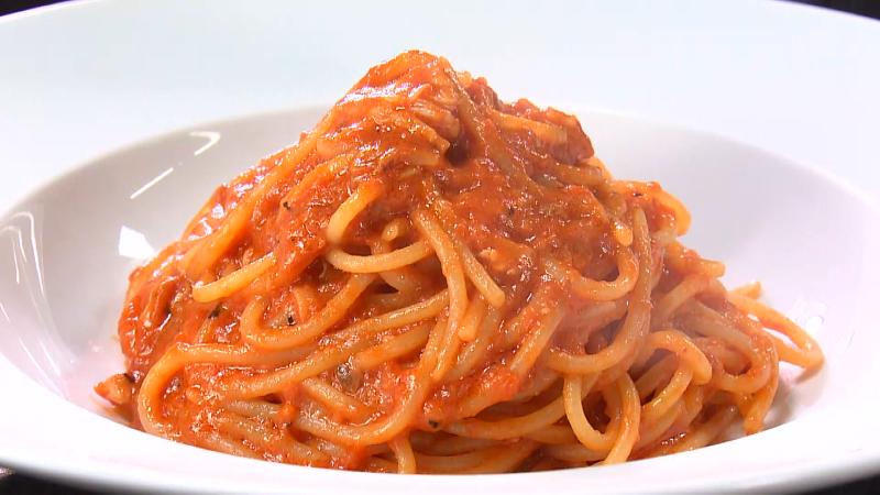 渡り蟹のトマトクリーム(1650円)