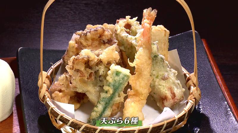 天ぷら6種