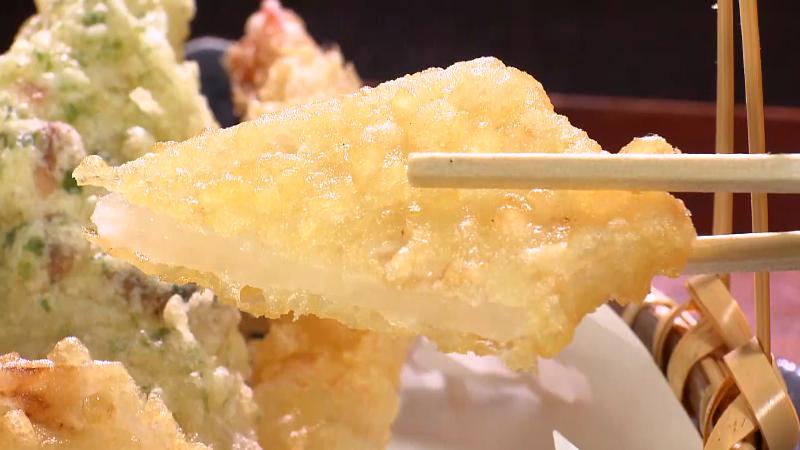 ダイコンの天ぷら