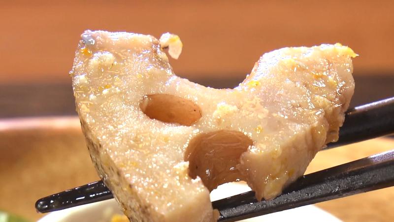 根菜の揚げだし(レンコン)