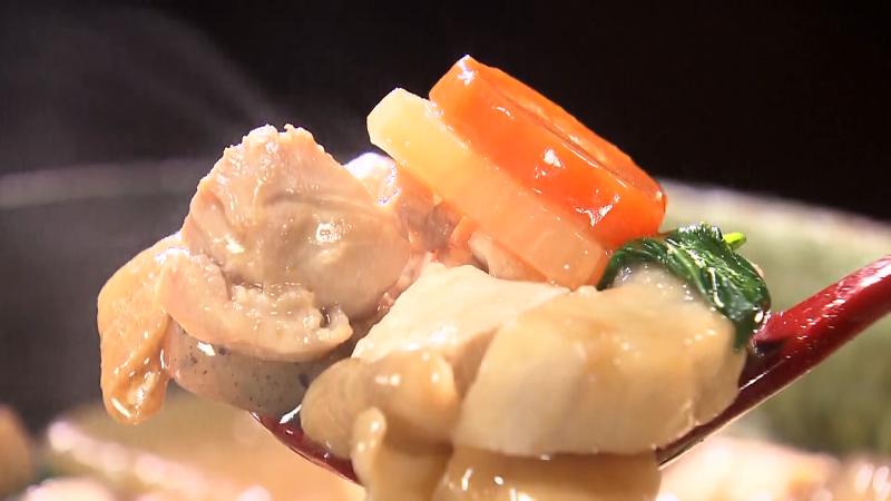 サトイモのとろみが他の野菜とマッチ