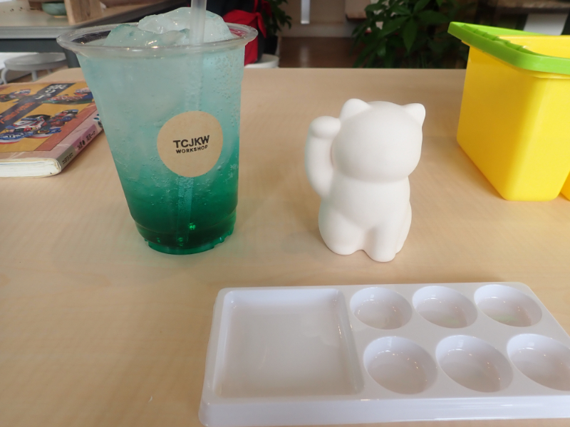 TCJKWソーダと絵付けの道具