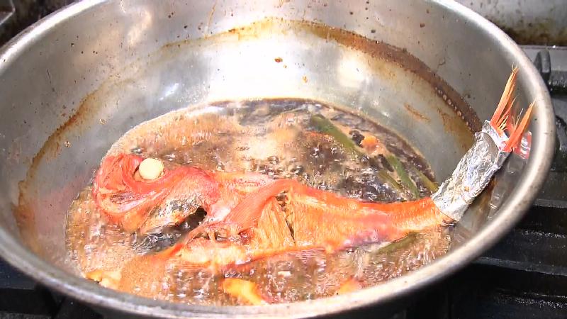 金目鯛の煮付け