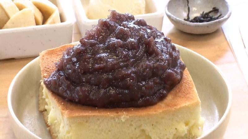 「アンコがダイスキ」パンケーキ(1050円)