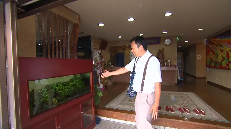 割烹民宿聖火の玄関