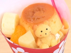 プリンアラモード