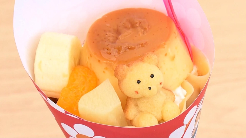 プリンアラモード