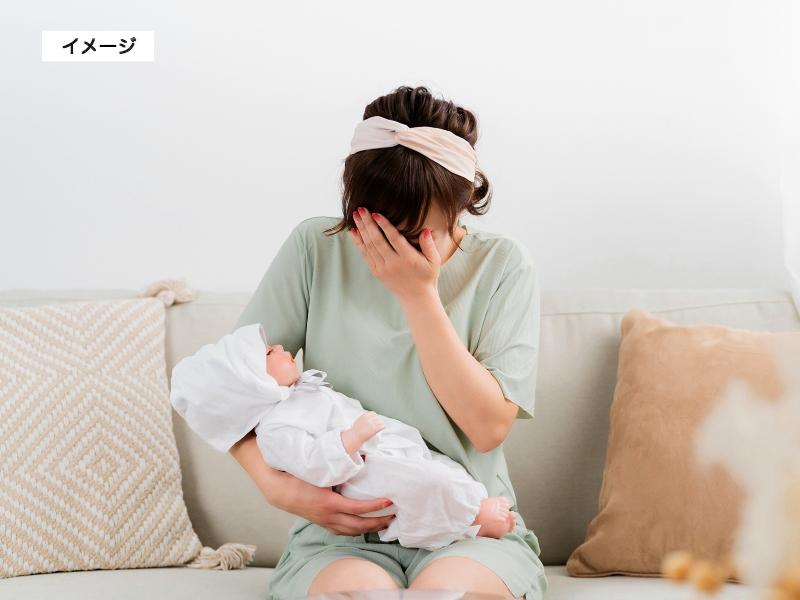 イメージ画像　育児で悩む