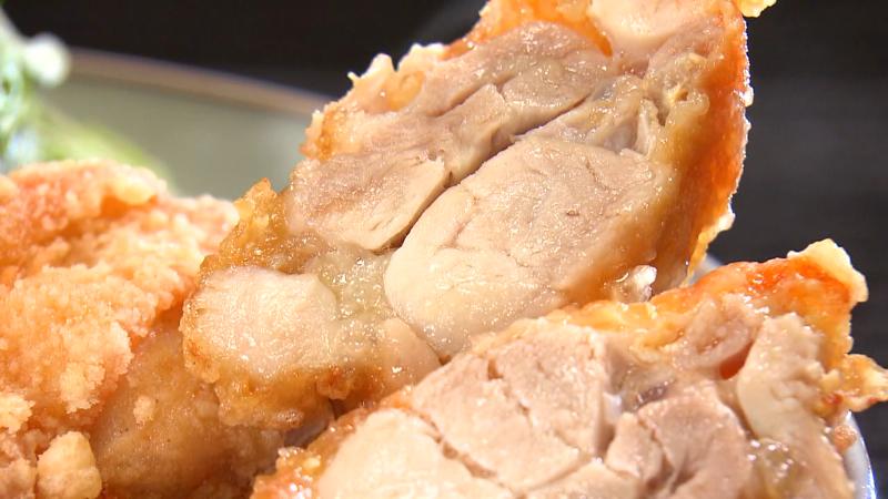 ジューシーな唐揚げ