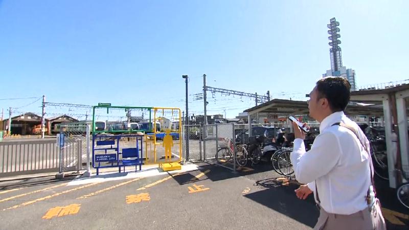 ぴったり合う立ち位置を探す