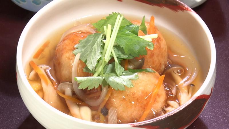 たっぷり野菜のすし屋のおこげあんかけ