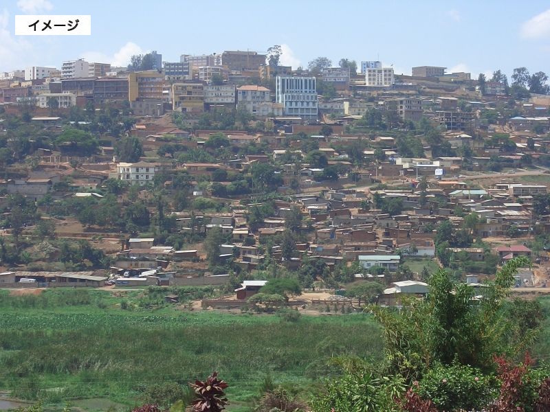 イメージ画像：ルワンダの首都キガリ
