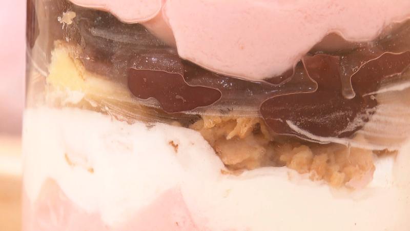 イチゴのミニパフェ